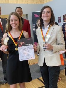 2. Platz: Valentin Perl - Kerstin Karner vom Wimmer Gymnasium