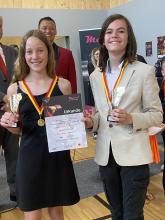 2. Platz: Valentin Perl - Kerstin Karner vom Wimmer Gymnasium